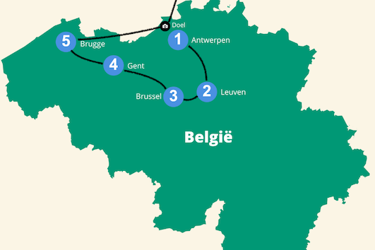 reizen belgie naar nederland