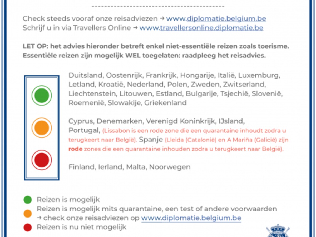 reizen vanuit belgie naar nederland