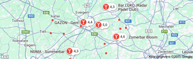 zomerbar oost vlaanderen